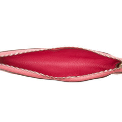 エルメス ピッコロ ペンケース □L刻印 フューシャピンク シェーブル レディース HERMES 中古