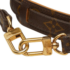 ルイ ヴィトン モノグラム ショルダーストラップ J75010 ブラウン PVC レディース LOUIS VUITTON 中古