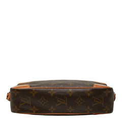 ルイ ヴィトン モノグラム トロカデロ24 斜め掛け ショルダーバッグ M51276 ブラウン PVC レザー レディース LOUIS VUITTON 中古
