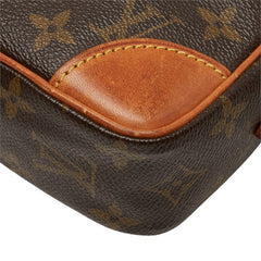 ルイ ヴィトン モノグラム トロカデロ24 斜め掛け ショルダーバッグ M51276 ブラウン PVC レザー レディース LOUIS VUITTON 中古