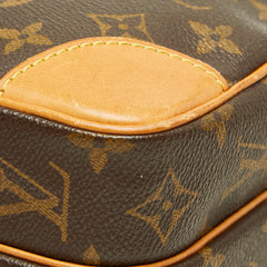 ルイ ヴィトン モノグラム アマゾン 斜め掛け ショルダーバッグ M45236 ブラウン PVC レザー レディース LOUIS VUITTON 中古