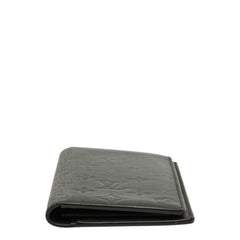 ルイ ヴィトン モノグラム シャドウ ポルトフォイユ ブラザ 長財布 M62900 ブラック レザー メンズ LOUIS VUITTON 中古