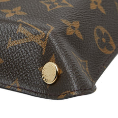 ルイ ヴィトン モノグラム ヴィドポッシュ アクセサリートレー 小物入れ ブラウン ピンク PVC レディース LOUIS VUITTON 中古