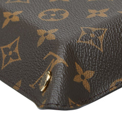 ルイ ヴィトン モノグラム ヴィドポッシュ アクセサリートレー 小物入れ ブラウン ピンク PVC レディース LOUIS VUITTON 中古