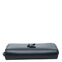サンローラン YSLロゴ コインケース ブラック レザー レディース SAINT LAURENT 中古