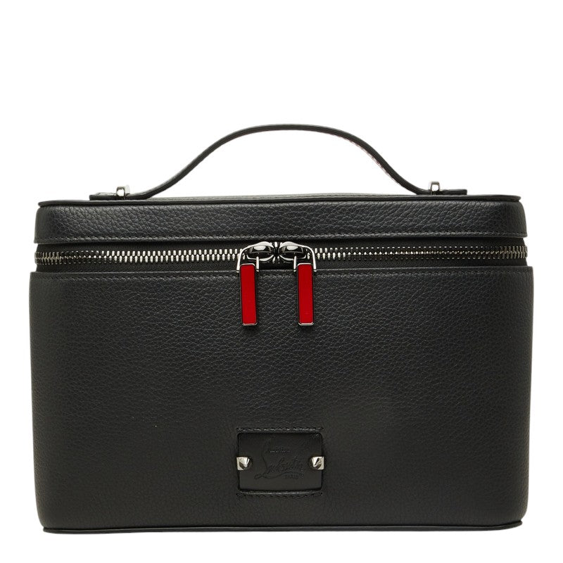 クリスチャンルブタン キピポーチ ハンドバッグ 2WAY ショルダーバッグ 3185198 ブラック レザー レディース Christian Louboutin 中古