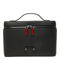 クリスチャンルブタン キピポーチ ハンドバッグ 2WAY ショルダーバッグ 3185198 ブラック レザー レディース Christian Louboutin 中古