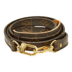 ルイ ヴィトン モノグラム ショルダーストラップ ブラウン PVC レディース LOUIS VUITTON 中古