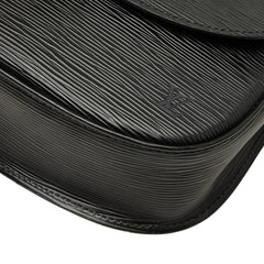 ルイ ヴィトン エピ サンクルー 斜め掛け ショルダーバッグ ポシェット M52192 ブラック レザー レディース LOUIS VUITTON 中古