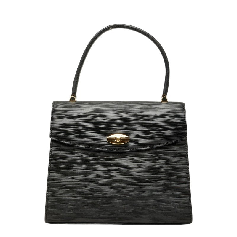 ルイ ヴィトン エピ マルゼルブ ハンドバッグ トップハンドル M52372 ノワール ブラック レザー レディース LOUIS VUITTON 中古