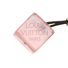 ルイ ヴィトン ヘアキューブ アンクルージョン ヘアゴム ヘアアクセサリー ピンク プラスチック レディース LOUIS VUITTON 中古