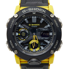 カシオ G-SHOCK 腕時計 GA-2000-1A9JF クオーツ ブラック文字盤 ラバー 樹脂系 メンズ CASIO 中古