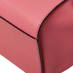 ロエベ ハンモック ドローストリング ハンドバッグ ショルダーバッグ 2WAY ピンク レザー レディース LOEWE 中古