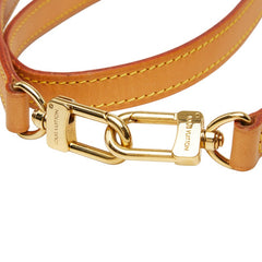 ルイ ヴィトン ショルダーストラップ ベージュ レザー レディース LOUIS VUITTON 中古