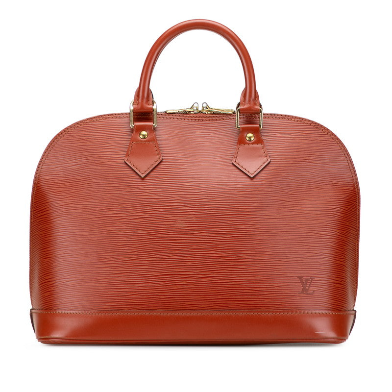 ルイ ヴィトン エピ アルマPM ハンドバッグ M40622 カカオ ブラウン レザー レディース LOUIS VUITTON 【中古】