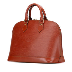 ルイ ヴィトン エピ アルマPM ハンドバッグ M40622 カカオ ブラウン レザー レディース LOUIS VUITTON 【中古】