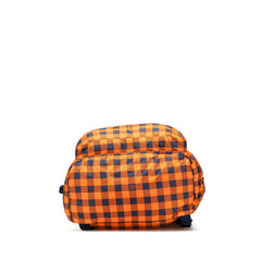 ルイ ヴィトン ダミエ アバンチュール リュック バックパック N41188 オレンジ ネイビー ナイロン レザー レディース LOUIS VUITTON 【中古】