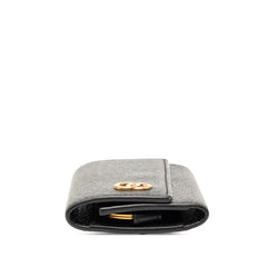 グッチ GGロゴ 6連キーケース 435305 ブラック レザー レディース GUCCI 【中古】