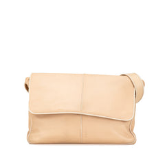 ロエベ ワンショルダーバッグ ベージュ レザー レディース LOEWE 【中古】