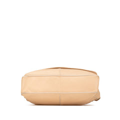 ロエベ ワンショルダーバッグ ベージュ レザー レディース LOEWE 【中古】