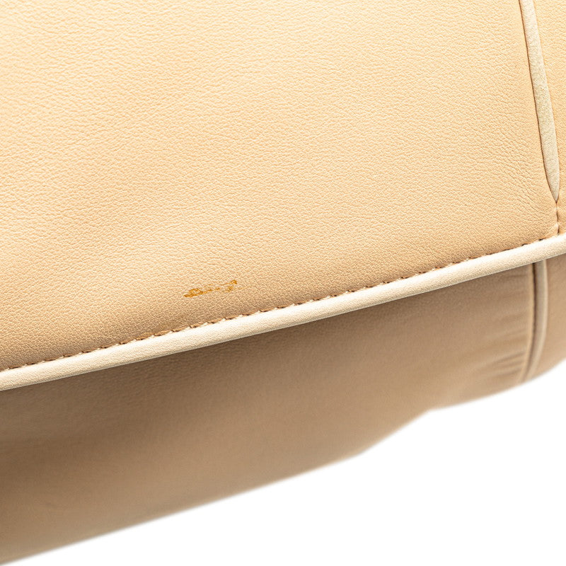 ロエベ ワンショルダーバッグ ベージュ レザー レディース LOEWE 【中古】