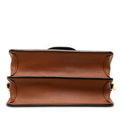 ルイ ヴィトン モノグラム リバース ドーフィーヌ MINI 斜め掛け ショルダーバッグ M45959 ブラウン PVC レザー レディース LOUIS VUITTON 【中古】