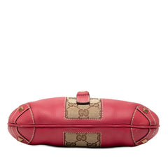 グッチ ニュージャッキー GGキャンバス ハンドバッグ ショルダーバッグ 120885 ピンク レザー キャンバス レディース GUCCI 【中古】