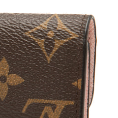ルイ ヴィトン モノグラム ポルトモネ ロザリ カードケース コインケース M62361 ローズ バレリーヌ PVC レザー レディース LOUIS VUITTON 【中古】