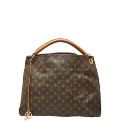 ルイ ヴィトン モノグラム アーツィーMM トートバッグ ワンショルダーバッグ M40249 ブラウン PVC レザー レディース LOUIS VUITTON 【中古】