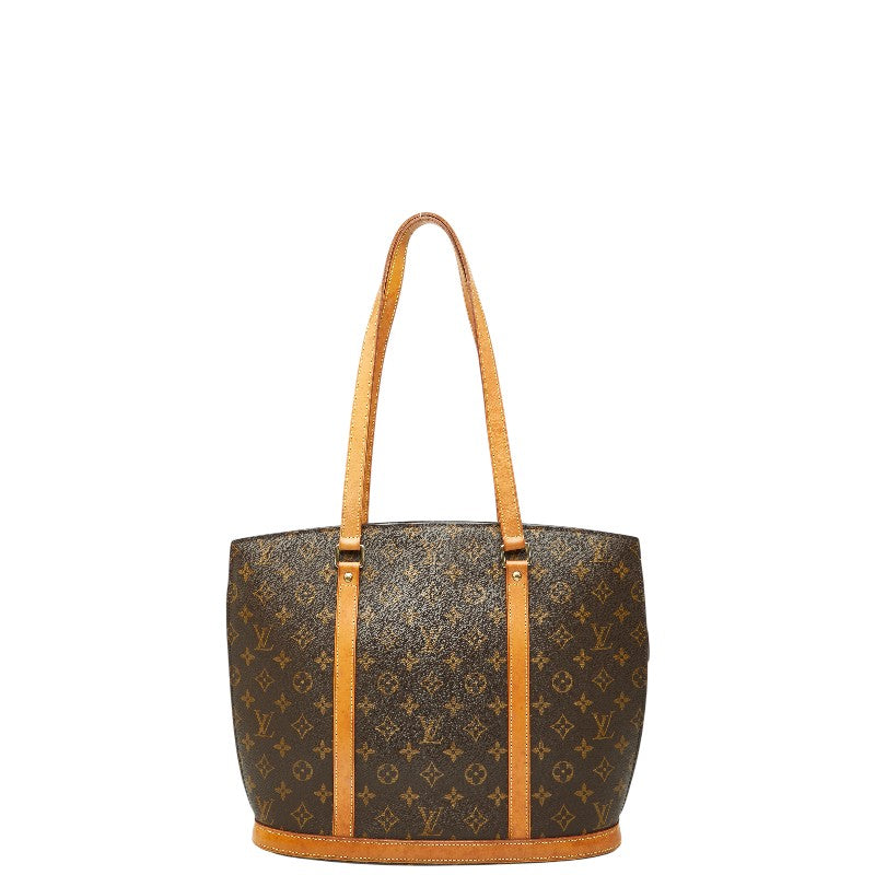 ルイ ヴィトン モノグラム バビロン トートバッグ M51102 ブラウン PVC レザー レディース LOUIS VUITTON 【中古】