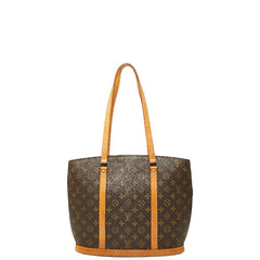 ルイ ヴィトン モノグラム バビロン トートバッグ M51102 ブラウン PVC レザー レディース LOUIS VUITTON 【中古】
