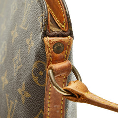 ルイ ヴィトン モノグラム ドルーオ 斜め掛け ショルダーバッグ M51290 ブラウン PVC レザー レディース LOUIS VUITTON 【中古】