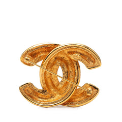 シャネル ココマーク マトラッセ ブローチ ゴールド メッキ レディース CHANEL 【中古】