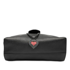 グッチ GGマーモント シェリーライン チェーン リュック バックパック 432265 527066 ブラック レザー レディース GUCCI 【中古】