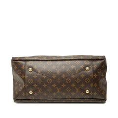 ルイ ヴィトン モノグラム アーツィーMM トートバッグ ワンショルダーバッグ M40249 ブラウン PVC レザー レディース LOUIS VUITTON 中古