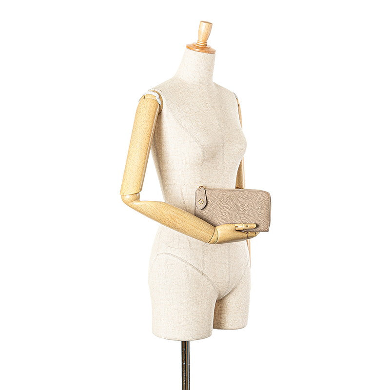 ルイ ヴィトン ポルトフォイユ コメット 長財布 M63104 ガレ ベージュ トリヨンレザー レディース LOUIS VUITTON 【中古】