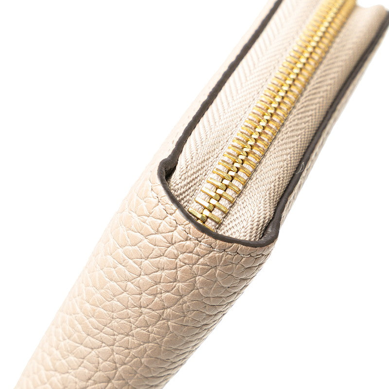 ルイ ヴィトン ポルトフォイユ コメット 長財布 M63104 ガレ ベージュ トリヨンレザー レディース LOUIS VUITTON 【中古】
