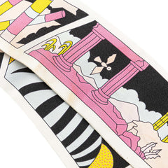 エルメス ツイリー Factory Suite スカーフ ホワイト マルチカラー シルク レディース HERMES 【中古】