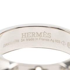エルメス コリエドシアンPM リング 指輪 #54 SV925 シルバー レディース HERMES 【中古】