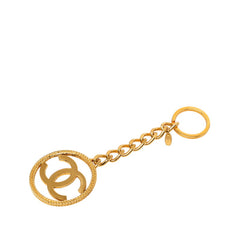 シャネル ココマーク バッグチャーム キーリング キーホルダー 26 ゴールド メッキ レディース CHANEL 【中古】