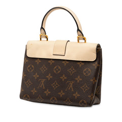 ルイ ヴィトン モノグラム ロッキー BB ハンドバッグ ショルダーバッグ 2WAY M44653 ブラウン クレーム PVC レザー レディース LOUIS VUITTON 【中古】