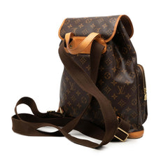 ルイ ヴィトン モノグラム サック ア ド ボスフォール リュック バックパック M40107 ブラウン PVC レザー レディース LOUIS VUITTON 【中古】
