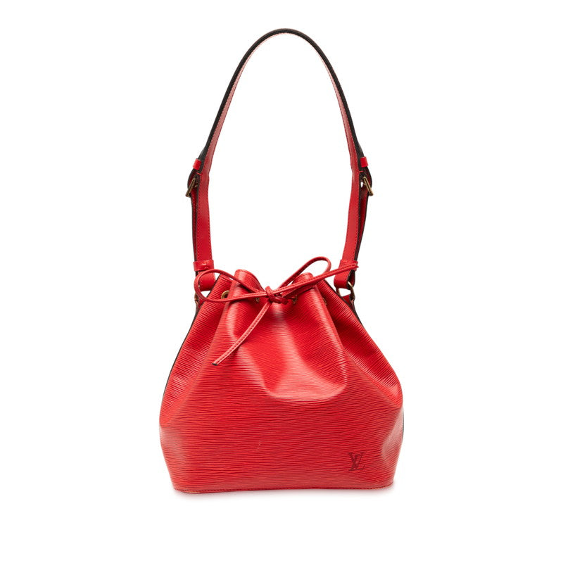 ルイ ヴィトン エピ プチノエ ワンショルダーバッグ M44107 カスティリアンレッド レザー レディース LOUIS VUITTON 【中古】
