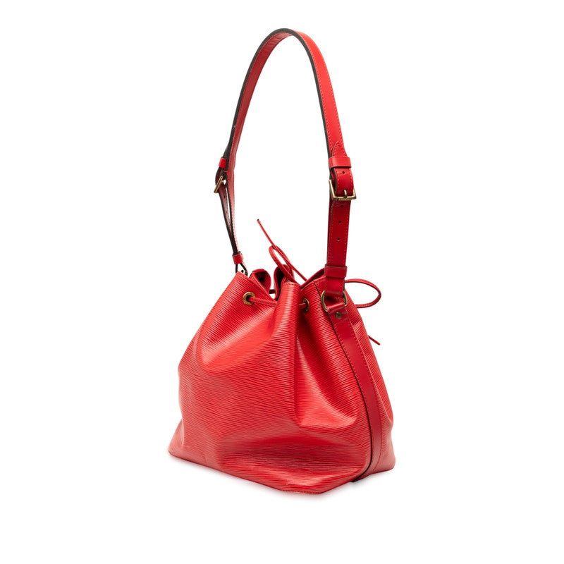 ルイ ヴィトン エピ プチノエ ワンショルダーバッグ M44107 カスティリアンレッド レザー レディース LOUIS VUITTON 【中古】