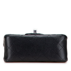 シャネル マトラッセ ココマーク ショルダーバッグ ブラック キャビアスキン レディース CHANEL 【中古】
