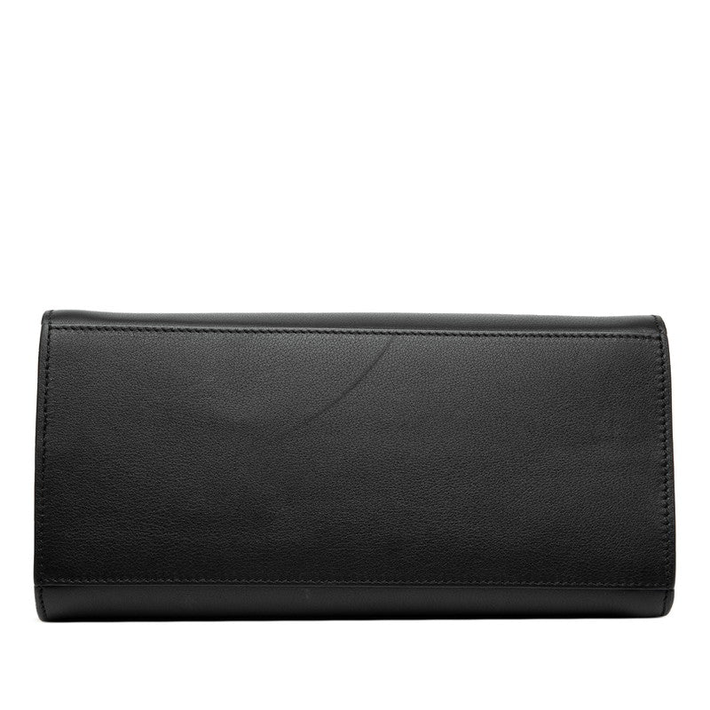 サルヴァトーレフェラガモ ガンチーニ HUG ハグ ミニ ハンドバッグ ショルダーバッグ 2WAY ブラック レザー レディース Salvatore Ferragamo 【中古】