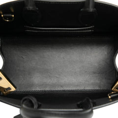 サルヴァトーレフェラガモ ガンチーニ HUG ハグ ミニ ハンドバッグ ショルダーバッグ 2WAY ブラック レザー レディース Salvatore Ferragamo 【中古】
