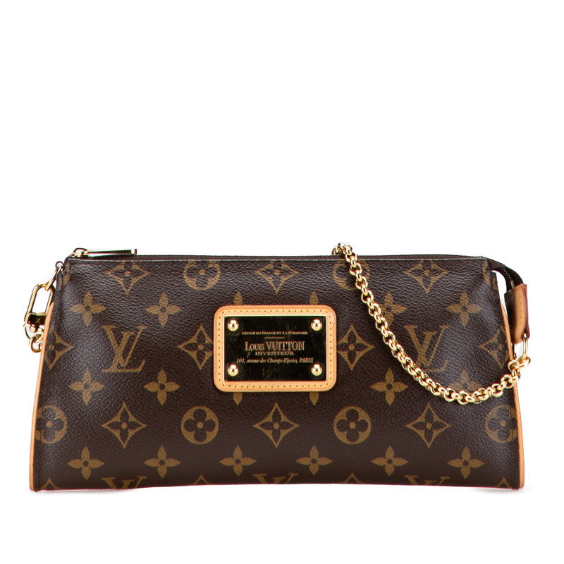 ルイ ヴィトン モノグラム ソフィ チェーン ショルダーバッグ ハンドバッグ M40158 ブラウン PVC レザー レディース LOUIS VUITTON 【中古】