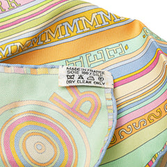 エルメス カレ40 FRANCE PARIS FBG 24 スカーフ マルチカラー シルク レディース HERMES 【中古】