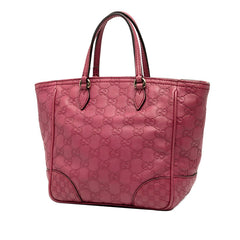 グッチ グッチシマ ブリー スモール ハンドバッグ ショルダーバッグ 2WAY 353121 ピンク レザー レディース GUCCI 【中古】